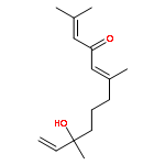 (E)-10-hydroxy-2,6,10-trimethyl-dodeca-2,5,11-trien-4-one