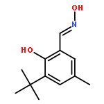 BENZALDEHYDE, 3-(1,1-DIMETHYLETHYL)-2-HYDROXY-5-METHYL-, OXIME