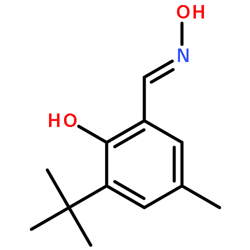 BENZALDEHYDE, 3-(1,1-DIMETHYLETHYL)-2-HYDROXY-5-METHYL-, OXIME