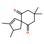 SPIRO[4.5]DEC-1-ENE-6,10-DIONE, 2,3,8,8-TETRAMETHYL-