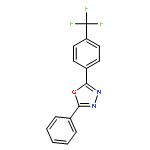 2-PHENYL-5-[4-(TRIFLUOROMETHYL)PHENYL]-1,3,4-OXADIAZOLE 