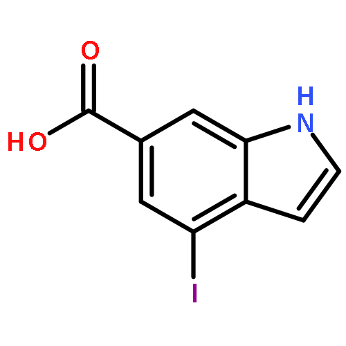 4-Iodo-1H-indole-6-carboxylic acid