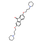 9H-FLUOREN-9-ONE, 2,7-BIS[3-(1-PIPERIDINYL)PROPOXY]-