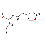 2(3H)-Furanone, 4-[(3,4-dimethoxyphenyl)methyl]dihydro-