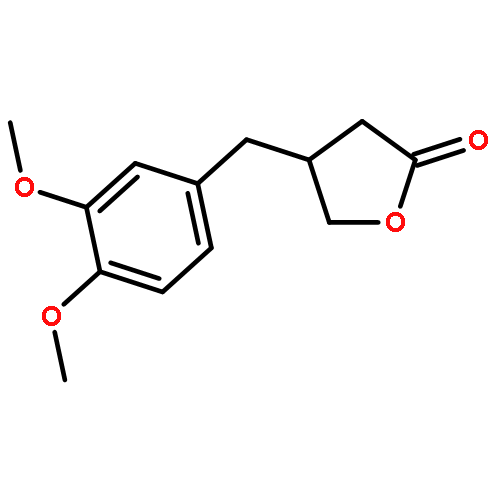 2(3H)-Furanone, 4-[(3,4-dimethoxyphenyl)methyl]dihydro-