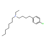 N-[4-(4-chlorophenyl)butyl]-N-ethylheptan-1-amine