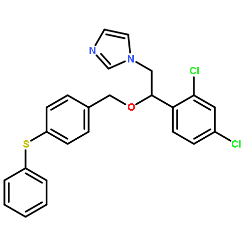 1-[2-(2,4-DICHLOROPHENYL)-2-[[4-(PHENYLTHIO)PHENYL]METHOXY]ETHYL]-1H-IMIDAZOLE 