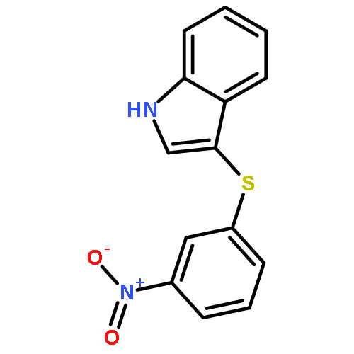 3-(3-NITROPHENYL)SULFANYL-1H-INDOLE 