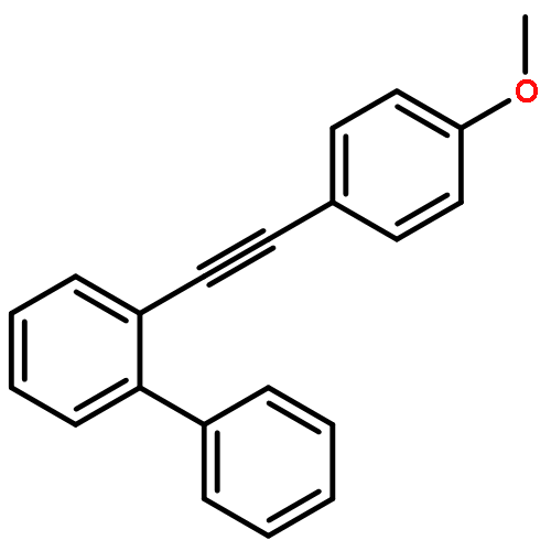 1,1'-BIPHENYL, 2-[(4-METHOXYPHENYL)ETHYNYL]-