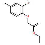 Acetic acid, (2-bromo-4-methylphenoxy)-, ethyl ester