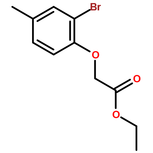 Acetic acid, (2-bromo-4-methylphenoxy)-, ethyl ester