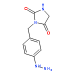 2,4-IMIDAZOLIDINEDIONE, 3-[(4-HYDRAZINOPHENYL)METHYL]- (9CI)