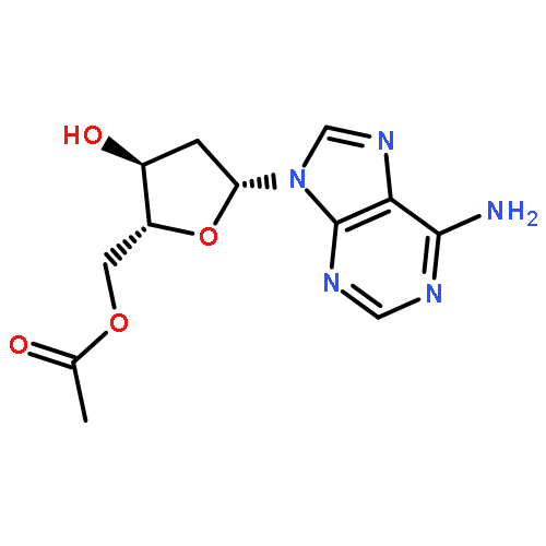 ADENOSINE, 2'-DEOXY-, 5'-ACETATE