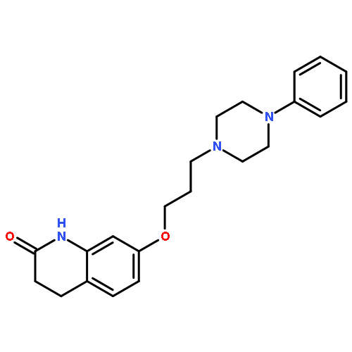 2(1H)-QUINOLINONE, 3,4-DIHYDRO-7-[3-(4-PHENYL-1-PIPERAZINYL)PROPOXY]-