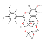 3-O-Arabinopyranoside-3,3',4',5,7-Pentahydroxyflavone