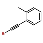 Benzene, 1-(bromoethynyl)-2-methyl-