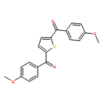 METHANONE, 2,5-THIOPHENEDIYLBIS[(4-METHOXYPHENYL)-