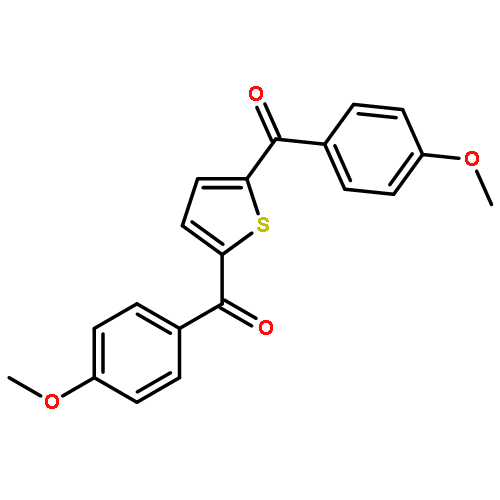 METHANONE, 2,5-THIOPHENEDIYLBIS[(4-METHOXYPHENYL)-