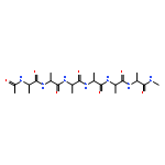 L-Alaninamide,N-acetyl-L-alanyl-L-alanyl-L-alanyl-L-alanyl-L-alanyl-N-methyl-