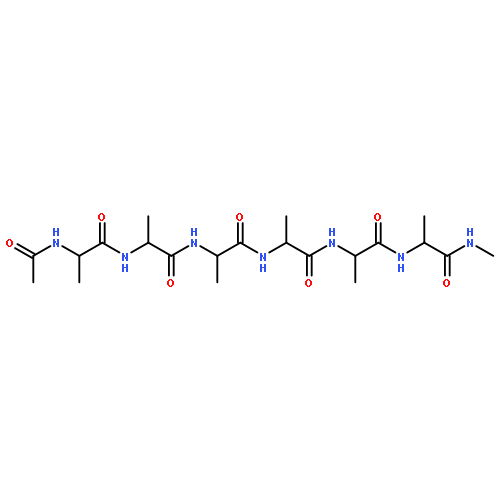 L-Alaninamide,N-acetyl-L-alanyl-L-alanyl-L-alanyl-L-alanyl-L-alanyl-N-methyl-