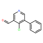 3-Pyridinecarboxaldehyde, 4-chloro-5-phenyl-