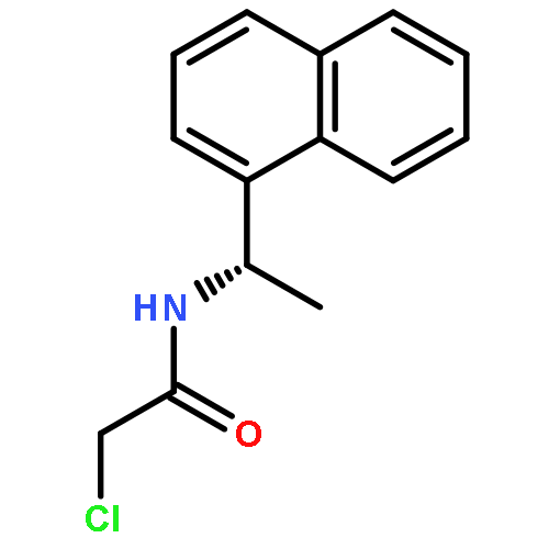 ACETAMIDE, 2-CHLORO-N-[(1S)-1-(1-NAPHTHALENYL)ETHYL]-