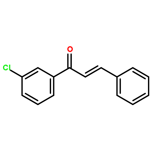 2-Propen-1-one, 1-(3-chlorophenyl)-3-phenyl-, (2E)-