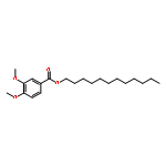 BENZOIC ACID, 3,4-DIMETHOXY-, DODECYL ESTER