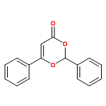 4H-1,3-Dioxin-4-one, 2,6-diphenyl-