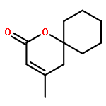 1-Oxaspiro[5.5]undec-3-en-2-one, 4-methyl-