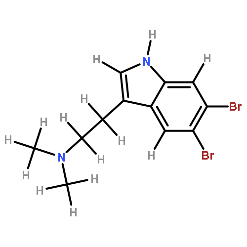 5,6-dibromo-N,N-dimethyltriptamine