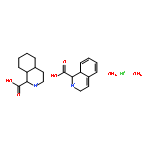 DIOXIDANIUM;3,4,4A,5,6,7,8,8A-OCTAHYDRO-1H-ISOQUINOLIN-2-IDE-1-CARBOXYLIC ACID;3,8A-DIHYDRO-1H-ISOQUINOLIN-2-IDE-1-CARBOXYLIC ACID;NICKEL(2+) 