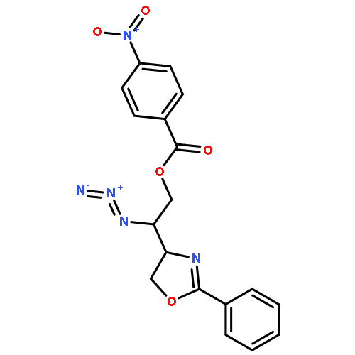[2-AZIDO-2-(2-PHENYL-4,5-DIHYDRO-1,3-OXAZOL-4-YL)ETHYL] 4-NITROBENZOATE 