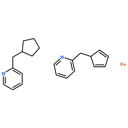 2-(1-cyclopenta-2,4-dienylmethyl)pyridine; 2-(cyclopentylmethyl)pyridine; iron