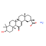 ammonium (3beta)-3-hydroxy-11-oxoolean-12-en-30-oate