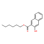 2-Naphthalenecarboxylic acid, 3-hydroxy-, hexyl ester