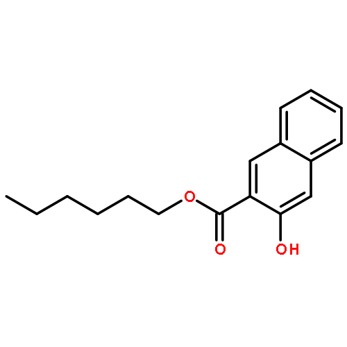 2-Naphthalenecarboxylic acid, 3-hydroxy-, hexyl ester