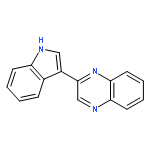 QUINOXALINE, 2-(1H-INDOL-3-YL)-