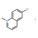 1-METHYLQUINOLIN-1-IUM-6-OL;IODIDE 