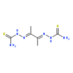 2,3-BUTANEDIONE, BIS(THIOSEMICARBAZONE) 