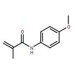 N-(4-METHOXYPHENYL)-2-METHYLPROP-2-ENAMIDE 