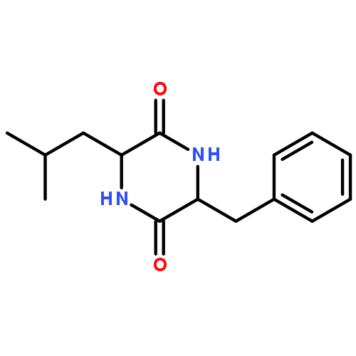 3-benzyl-6-(2-methylpropyl)piperazine-2,5-dione