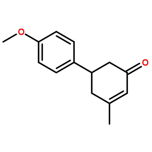 2-Cyclohexen-1-one, 5-(4-methoxyphenyl)-3-methyl-