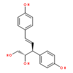 4-Pentene-1,2-diol,3,5-bis(4-hydroxyphenyl)-, (2S,3S,4E)-