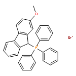 PHOSPHONIUM, (2-METHOXY-9H-FLUOREN-9-YL)TRIPHENYL-, BROMIDE