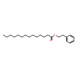 Tetradecanoic acid, 2-phenylethyl ester