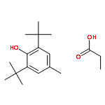 Phenol, 2,6-bis(1,1-dimethylethyl)-4-methyl-, propanoate