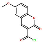 2H-1-Benzopyran-3-carbonyl chloride, 6-methoxy-2-oxo-