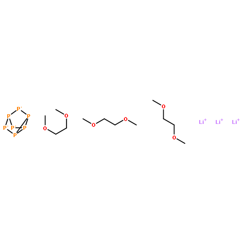 Trilithiumheptaphosphide dimethoxyethane complex