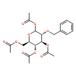 D-GLUCOPYRANOSE, 2-O-(PHENYLMETHYL)-, TETRAACETATE